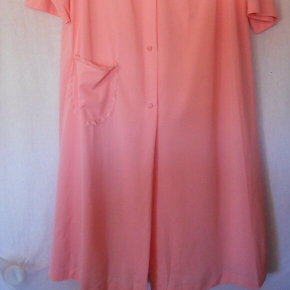 Vintage Pink Nylon Lingerie Nightgown Robe set - Picture 2 of 8